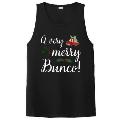 Bunco Christmas Gift Very Merry Bunco PosiCharge Competitor Tank