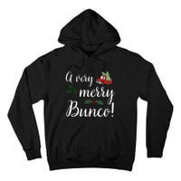 Bunco Christmas Gift Very Merry Bunco Tall Hoodie