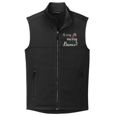 Bunco Christmas Gift Very Merry Bunco Collective Smooth Fleece Vest