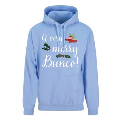 Bunco Christmas Gift Very Merry Bunco Unisex Surf Hoodie