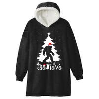 Bigfoot Christmas Gifts Funny Christmas Hooded Wearable Blanket