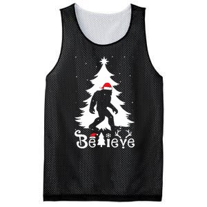 Bigfoot Christmas Gifts Funny Christmas Mesh Reversible Basketball Jersey Tank