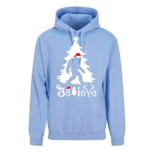 Bigfoot Christmas Gifts Funny Christmas Unisex Surf Hoodie