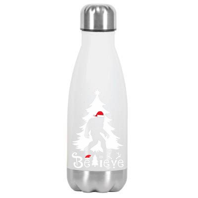 Bigfoot Christmas Gifts Funny Christmas Stainless Steel Insulated Water Bottle