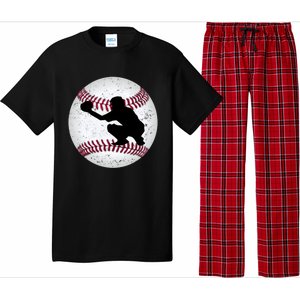 Baseball Catcher Gift Pajama Set