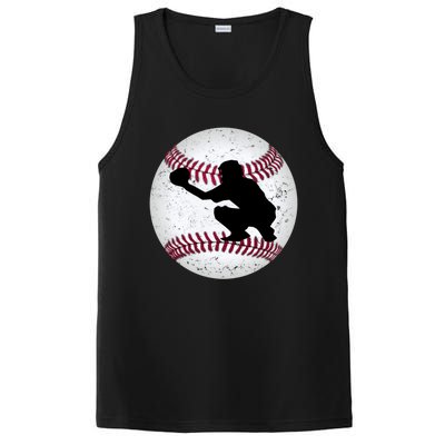 Baseball Catcher Gift PosiCharge Competitor Tank