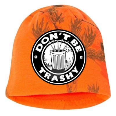 Baseball Cute Gift Don't Be Trashy Cute Gift Trash Can Gift Kati - Camo Knit Beanie