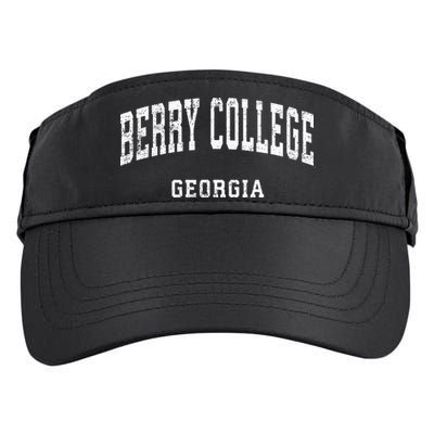Berry College Georgia Ga Vintage Adult Drive Performance Visor