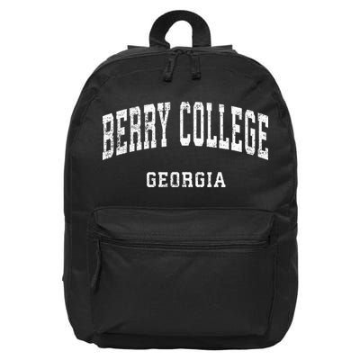 Berry College Georgia Ga Vintage 16 in Basic Backpack