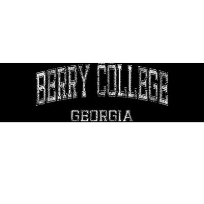 Berry College Georgia Retro Athletic Sports Bumper Sticker