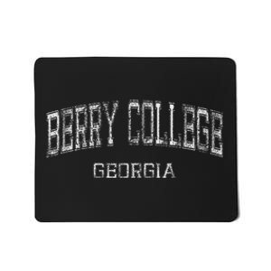 Berry College Georgia Retro Athletic Sports Mousepad