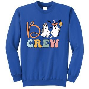 Boo Crew Ghost Witch Halloween Boo Ghost Costume Gift Sweatshirt