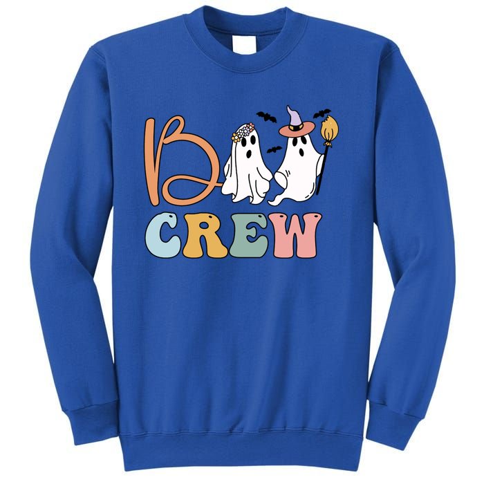 Boo Crew Ghost Witch Halloween Boo Ghost Costume Gift Sweatshirt