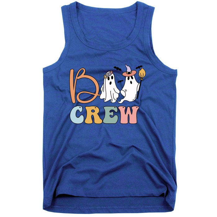 Boo Crew Ghost Witch Halloween Boo Ghost Costume Gift Tank Top