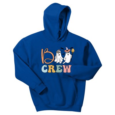 Boo Crew Ghost Witch Halloween Boo Ghost Costume Gift Kids Hoodie