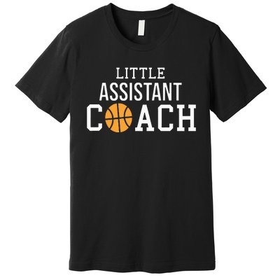 Basketball Coach Gift For Child Assistant Coach Premium T-Shirt