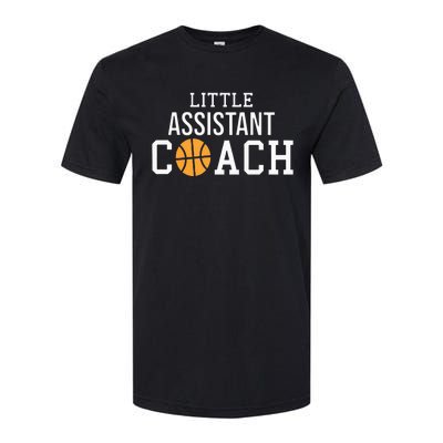 Basketball Coach Gift For Child Assistant Coach Softstyle CVC T-Shirt