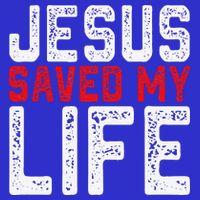 BOLD Christian Gift Jesus Saved My Life Kids T-Shirt
