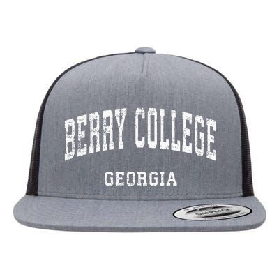 Berry College Georgia Ga Flat Bill Trucker Hat