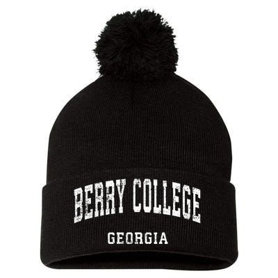 Berry College Georgia Ga Pom Pom 12in Knit Beanie