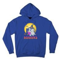 Boooks Cute Ghost Book Reading Halloween Costume Gift Tall Hoodie