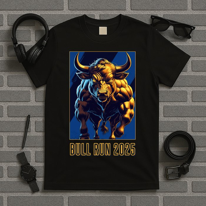 Bitcoin Cryptocurrency HODL Trader BTC Bull Run  T-Shirt
