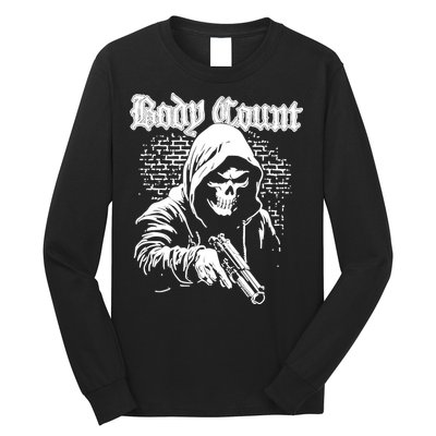 Body Count Hooded Skull Long Sleeve Shirt