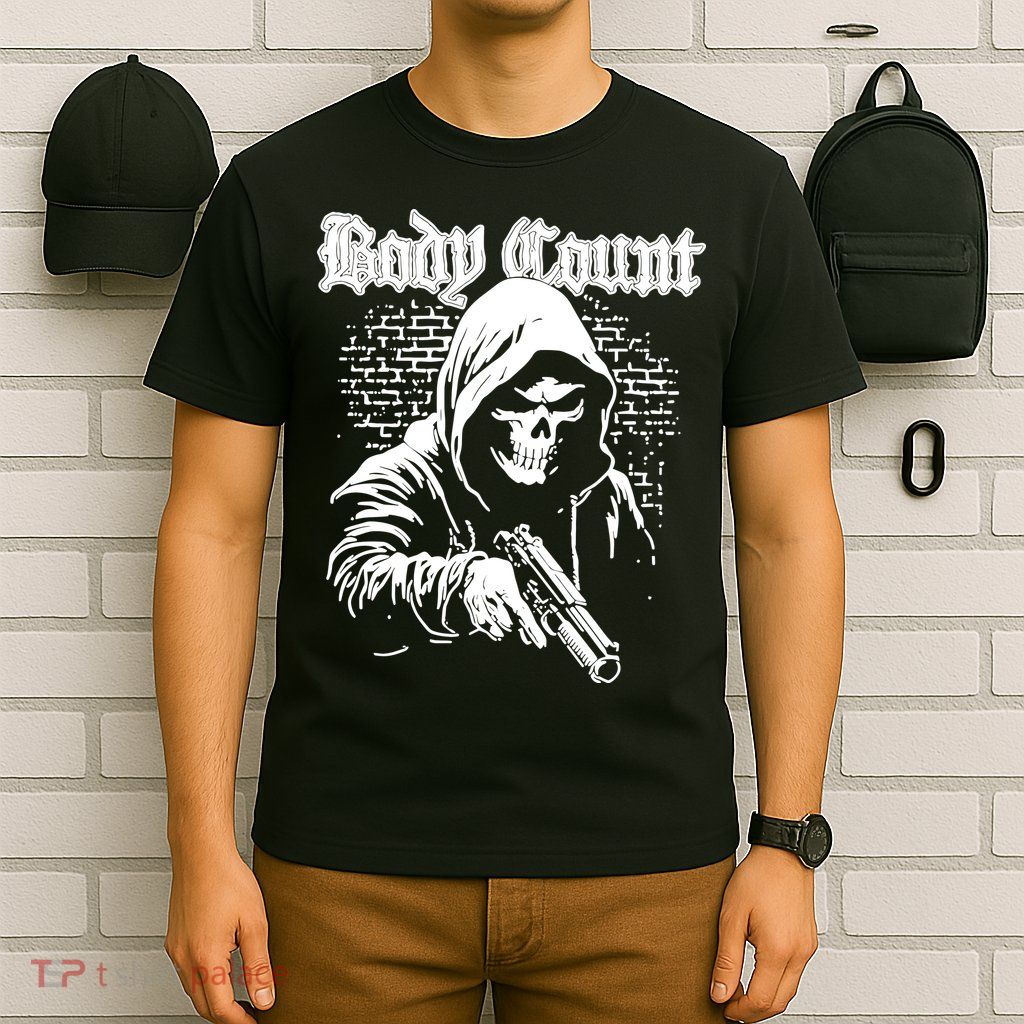 Body Count Hooded Skull T-Shirt