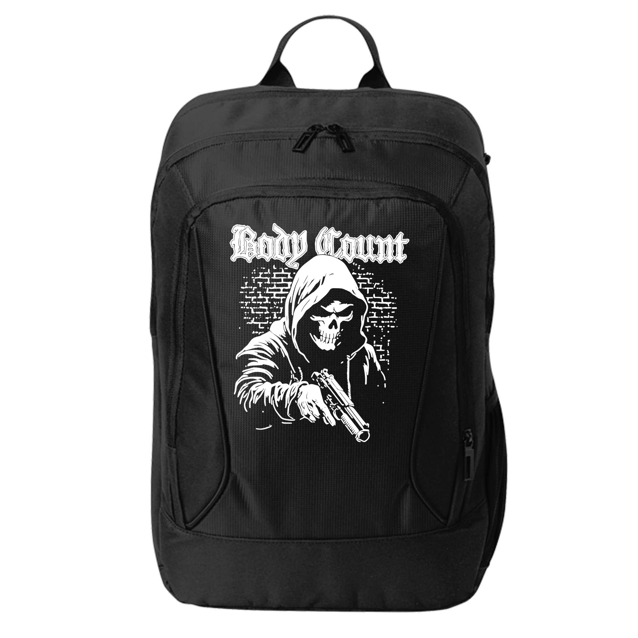 Body Count Hooded Skull City Backpack