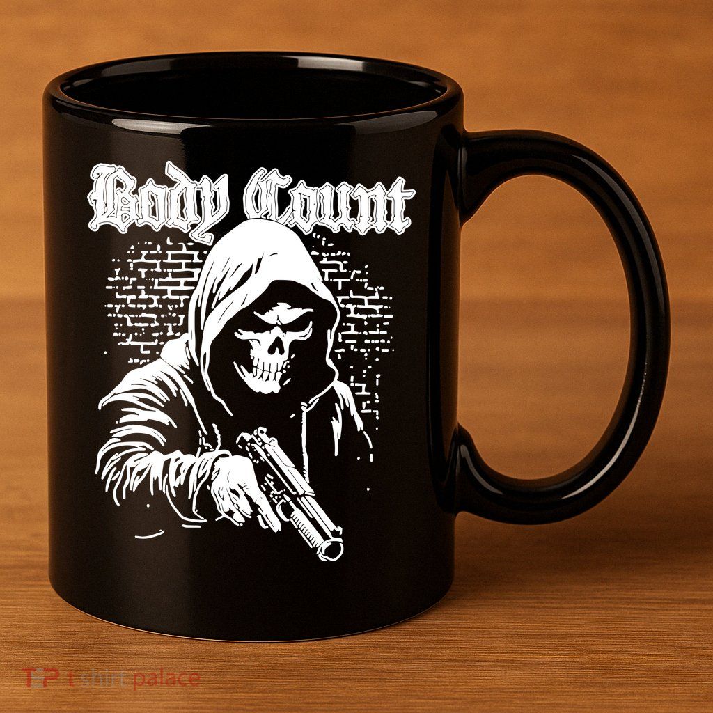 Body Count Hooded Skull 11oz C Handle Ceramic Mug