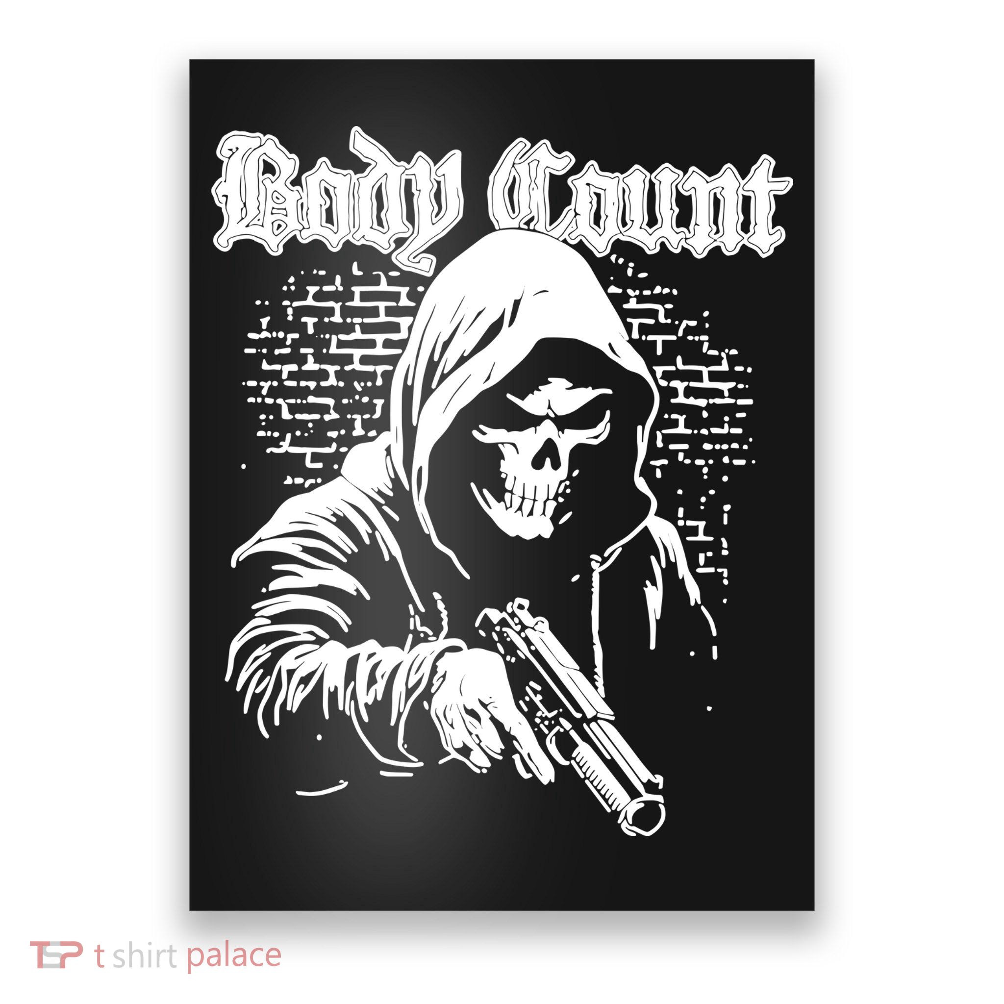 Body Count Hooded Skull Poster