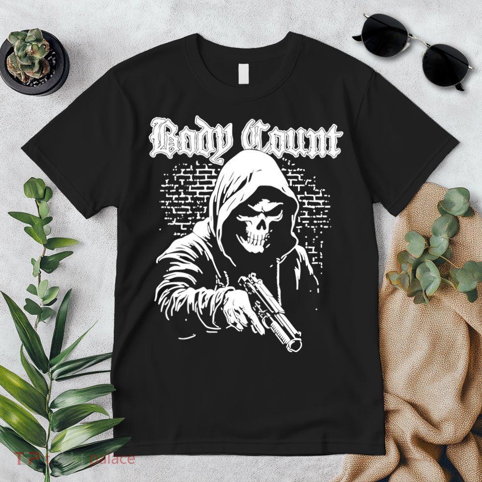 Body Count Hooded Skull Premium T-Shirt