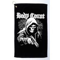 Body Count Hooded Skull Golf Towel