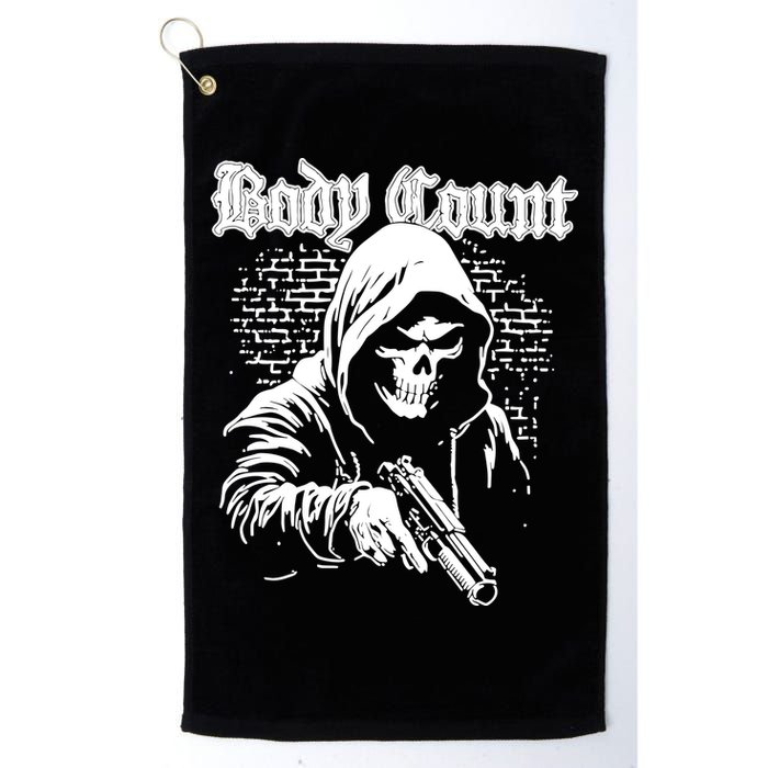 Body Count Hooded Skull Golf Towel