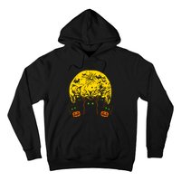 Black Cats Halloween Hoodie