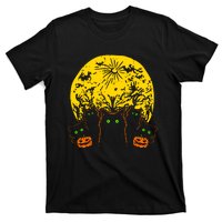 Black Cats Halloween T-Shirt