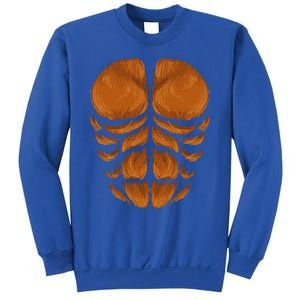 Bigfoot Chest Halloween Costume Hairy Monkey Sasquatch Gift Sweatshirt