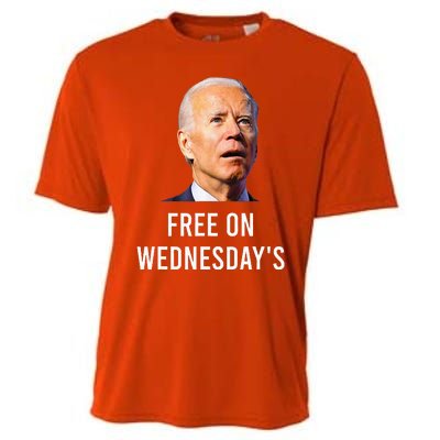 Biden Campaign Hawks ‘Free On Wednesdays’ Anti Trump Cooling Performance Crew T-Shirt