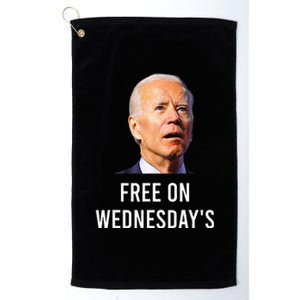 Biden Campaign Hawks ‘Free On Wednesdays’ Anti Trump Platinum Collection Golf Towel