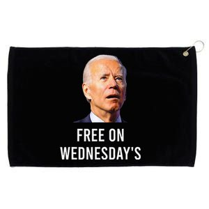 Biden Campaign Hawks ‘Free On Wednesdays’ Anti Trump Grommeted Golf Towel