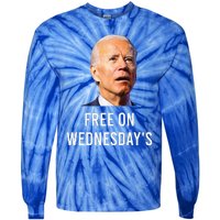 Biden Campaign Hawks ‘Free On Wednesdays’ Anti Trump Tie-Dye Long Sleeve Shirt