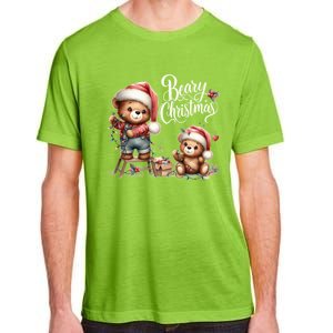 Beary Christmas Holiday Season Winter Vibes Christmas Cool Gift Adult ChromaSoft Performance T-Shirt