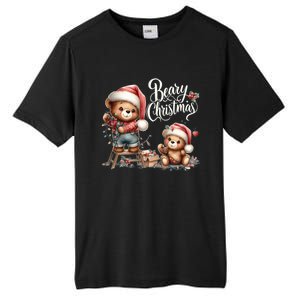 Beary Christmas Holiday Season Winter Vibes Christmas Cool Gift Tall Fusion ChromaSoft Performance T-Shirt