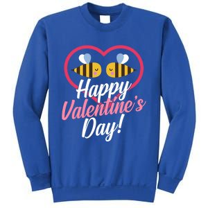 Bees Couple Heart Happy Valentine's Day Gift Sweatshirt