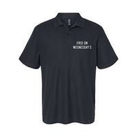 Biden Campaign Hawks ‘Free On Wednesdays’ Softstyle Adult Sport Polo