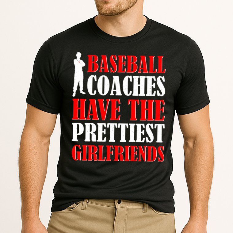 Baseball Coaches Have The Prettiest Girlfriends Cooling Performance Crew T-Shirt