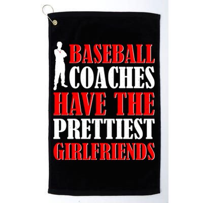 Baseball Coaches Have The Prettiest Girlfriends Golf Towel