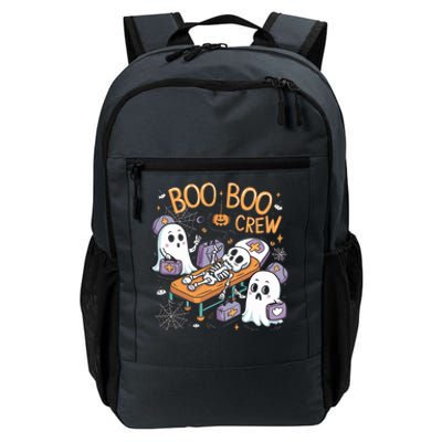 Boo Crew Halloween Nurse Ghost Skeleton Funny Great Gift Daily Commute Backpack