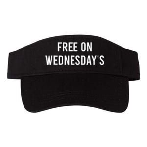 Biden Campaign Hawks ‘Free On Wednesdays’ Anti Trump Valucap Bio-Washed Visor