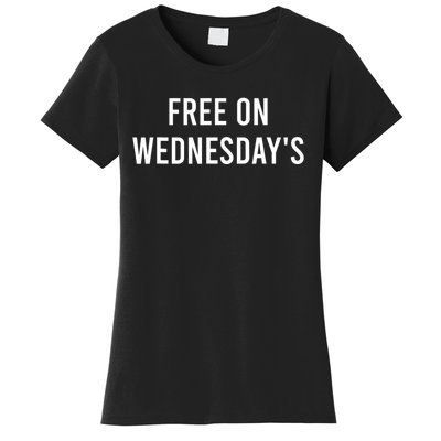 Biden Campaign Hawks ‘Free On Wednesdays’ Anti Trump Women's T-Shirt